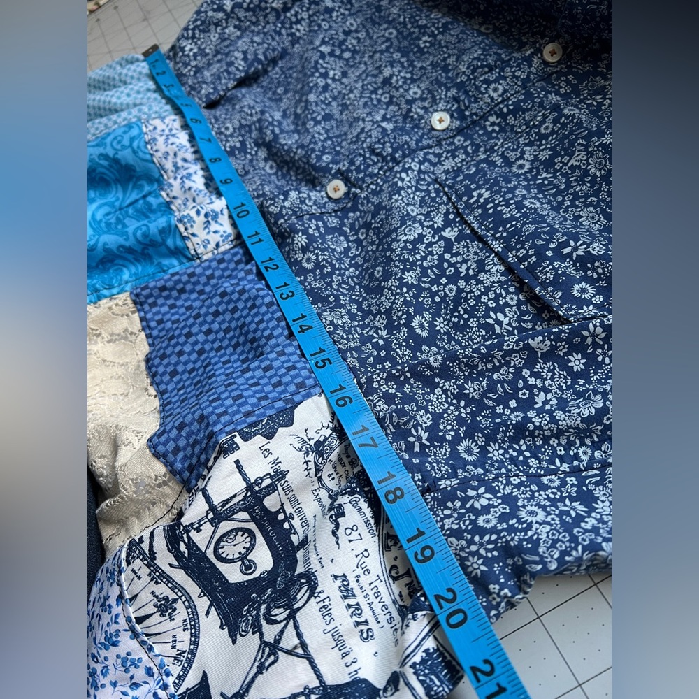 Patchwork Shirtdress With Pockets! - image 8